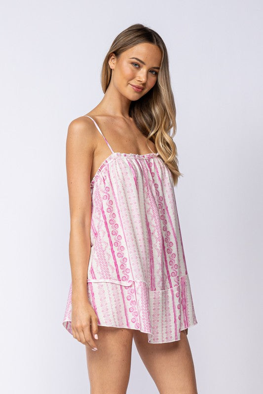 Boho Beach Mini Dress