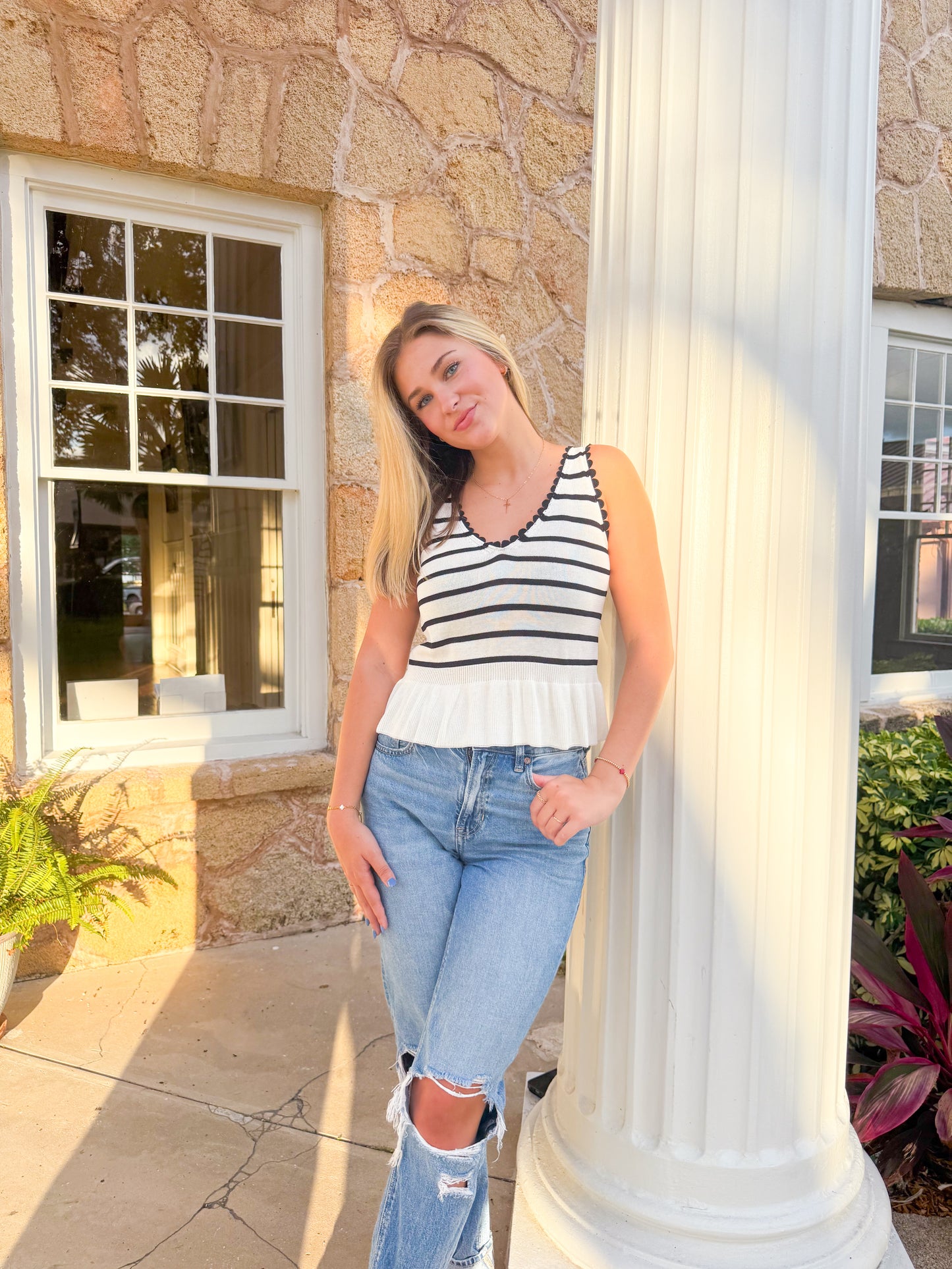 Summer Stripe Top