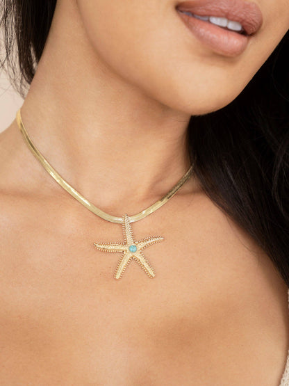 Starfish Pendant Necklace