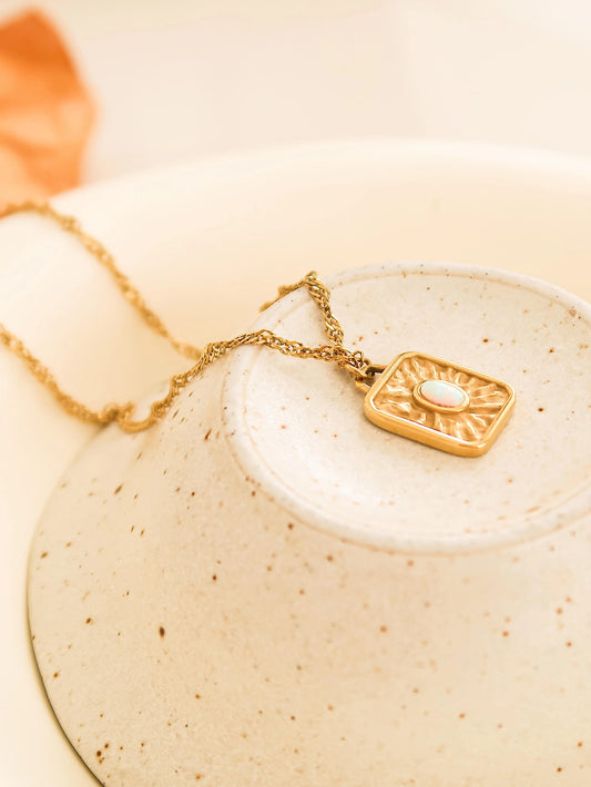 Sun Stone Necklace