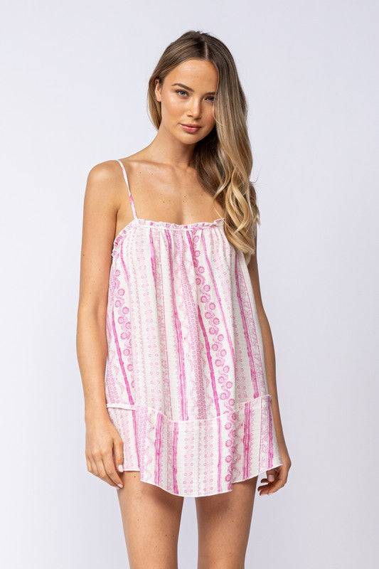 Boho Beach Mini Dress