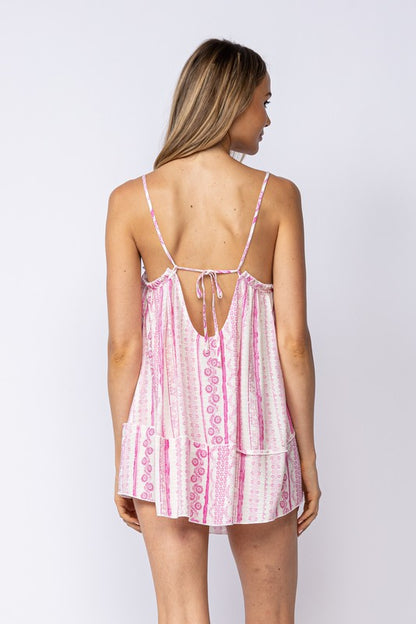 Boho Beach Mini Dress