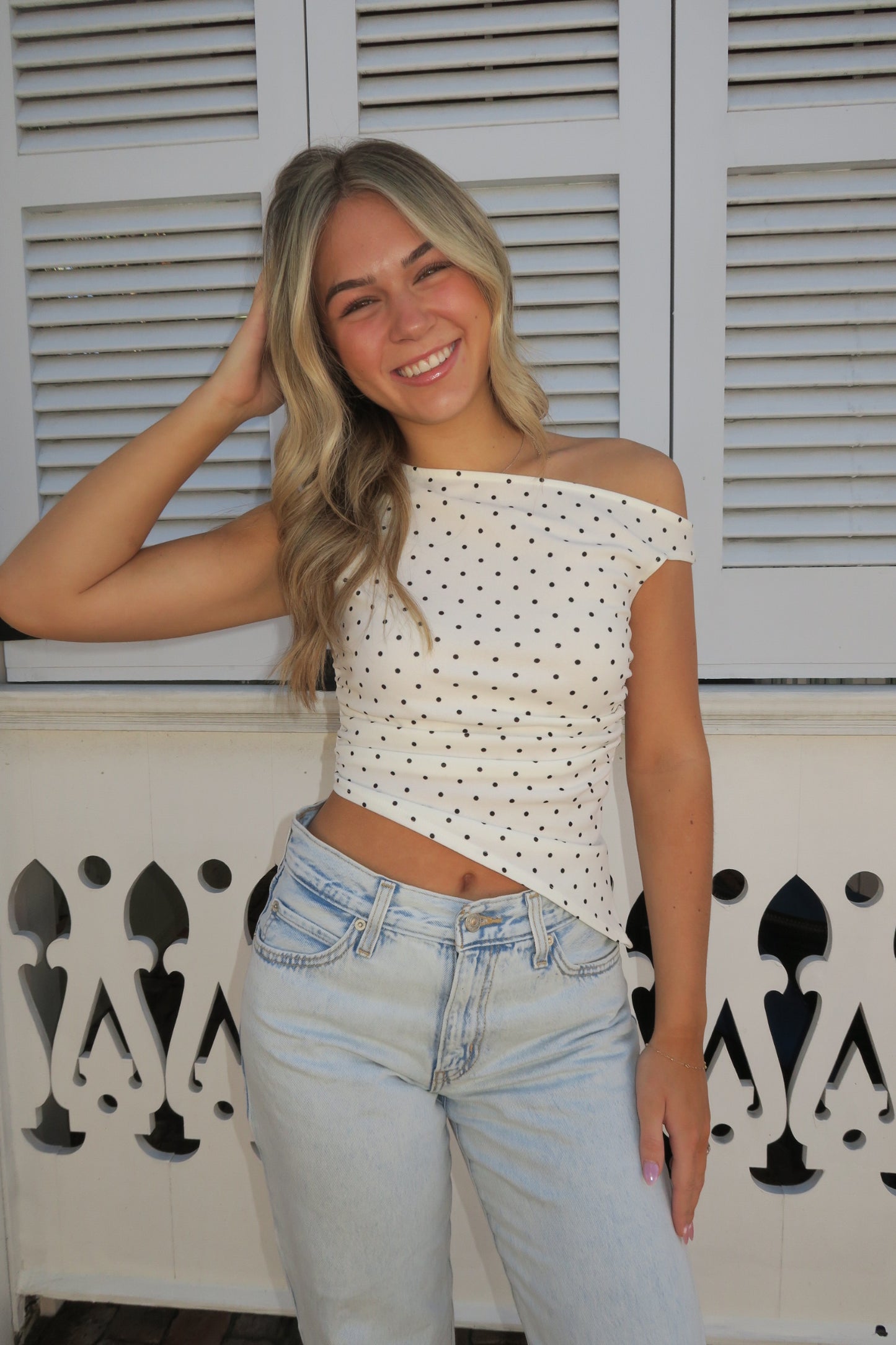 Polkadaze Top