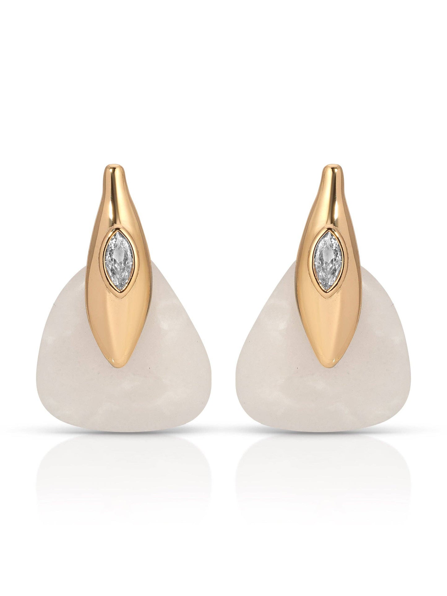 Solstice Earrings in Bone