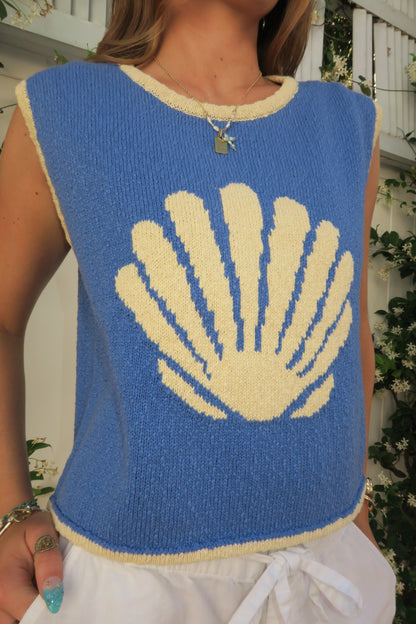 Seashell Sweater Tank