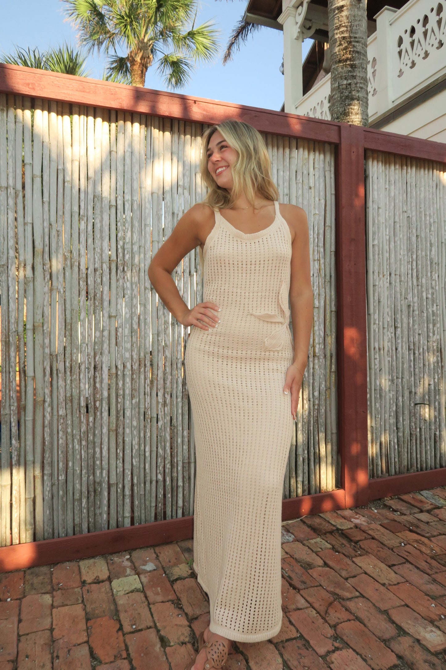 Palm Haven Dress