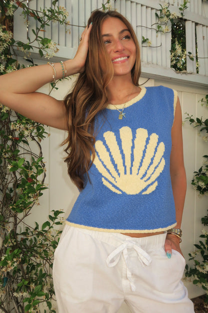 Seashell Sweater Tank