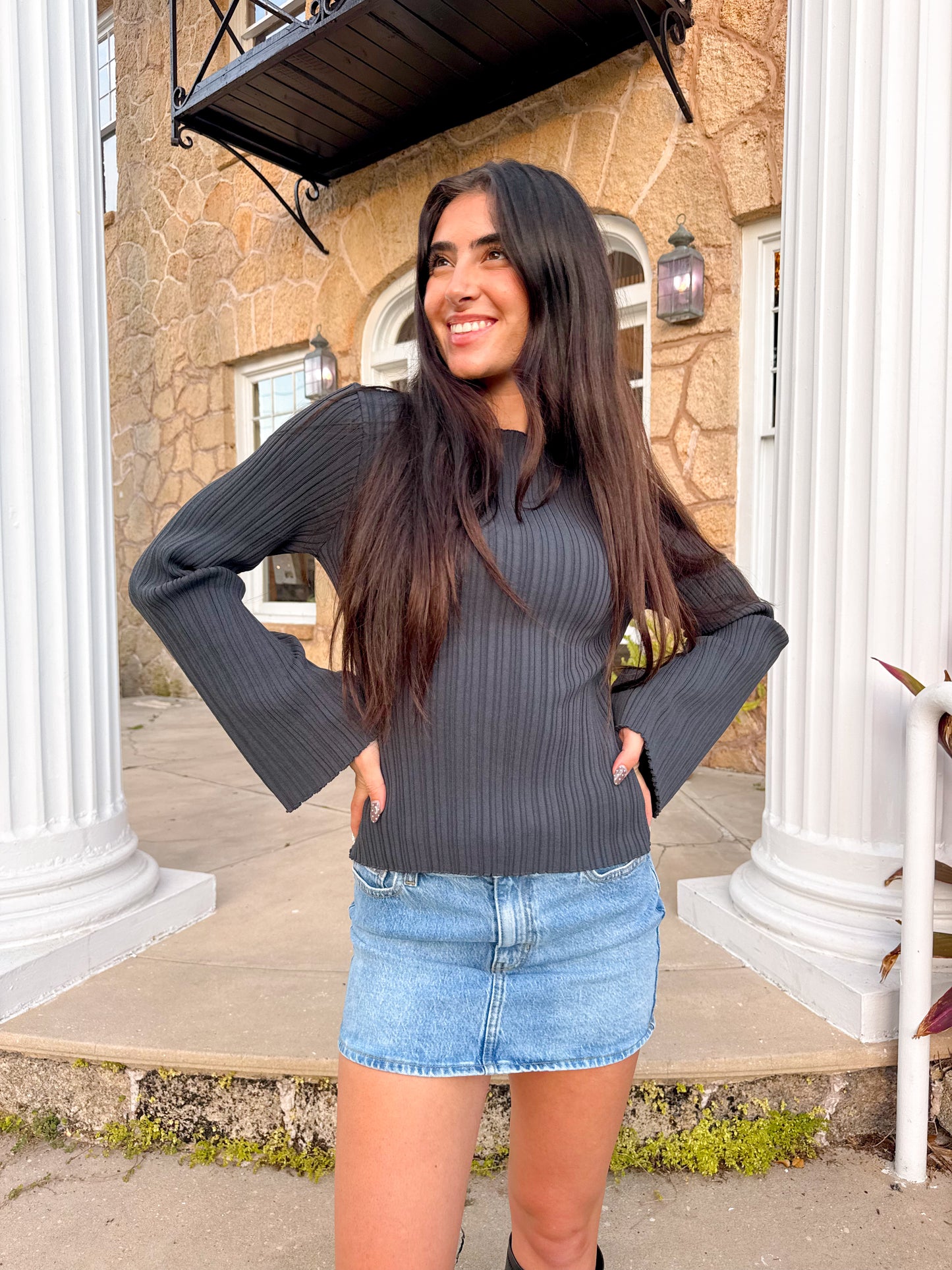 Charcoal Haven Top