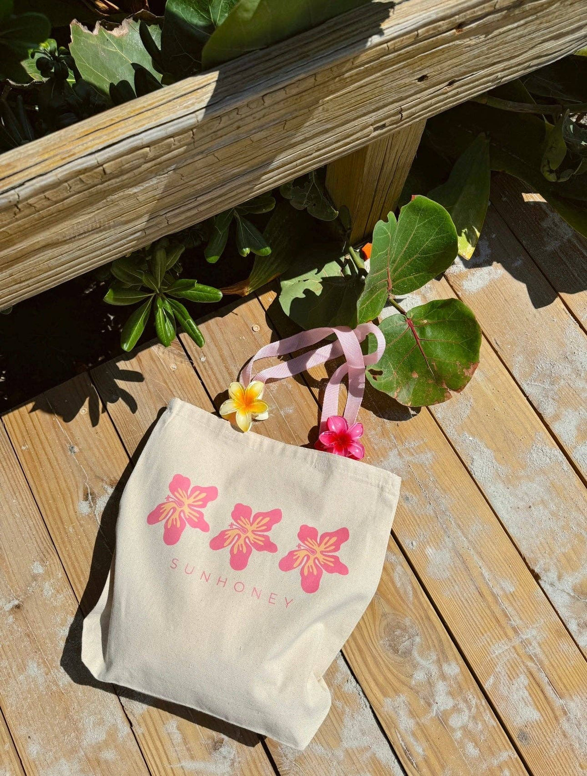 Hibiscus Tote Bag