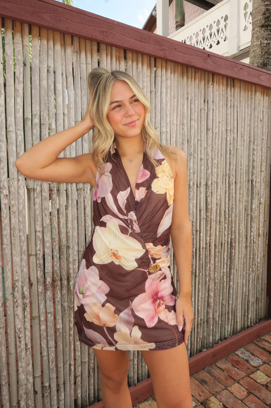 Shell-Kissed Bloom Dress