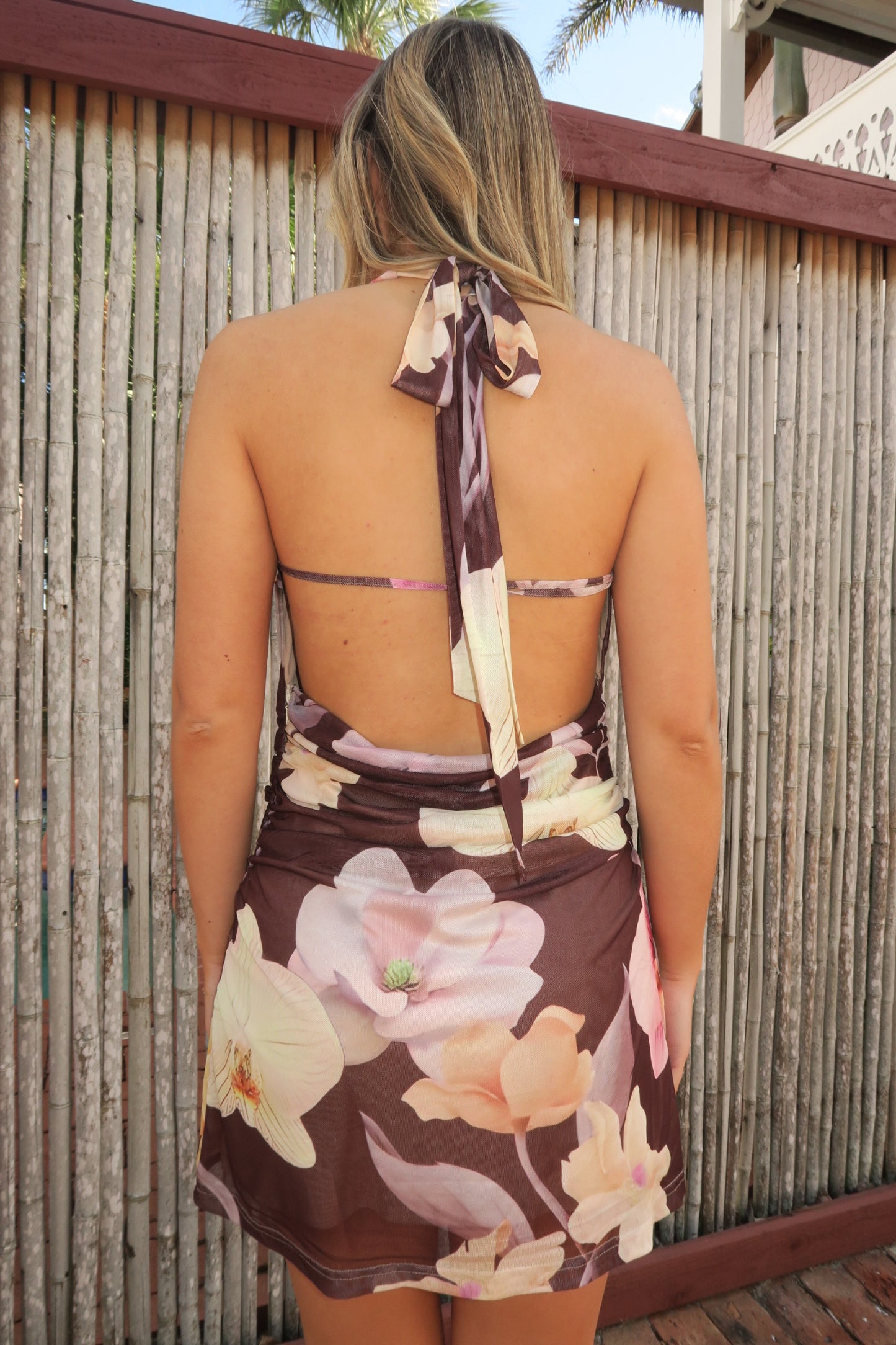 Shell-Kissed Bloom Dress