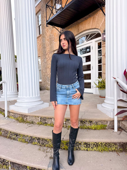 Charcoal Haven Top