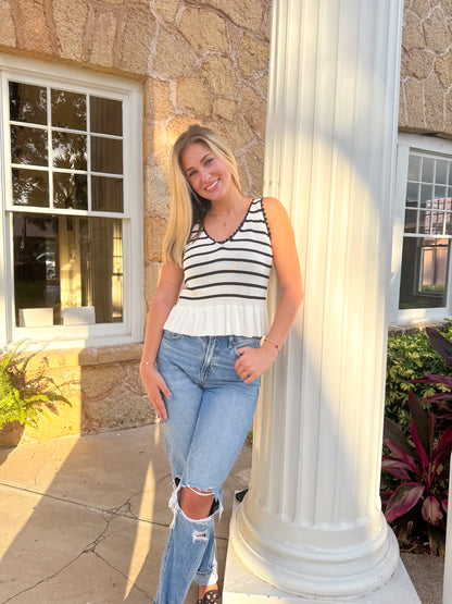 Summer Stripe Top