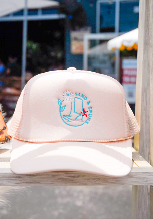Sand and Spurs Trucker Hat