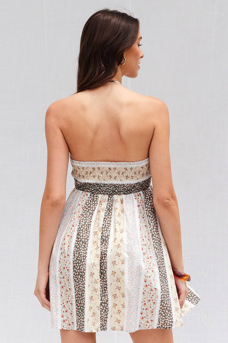 Floral Patchwork Dress