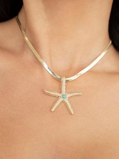 Starfish Pendant Necklace