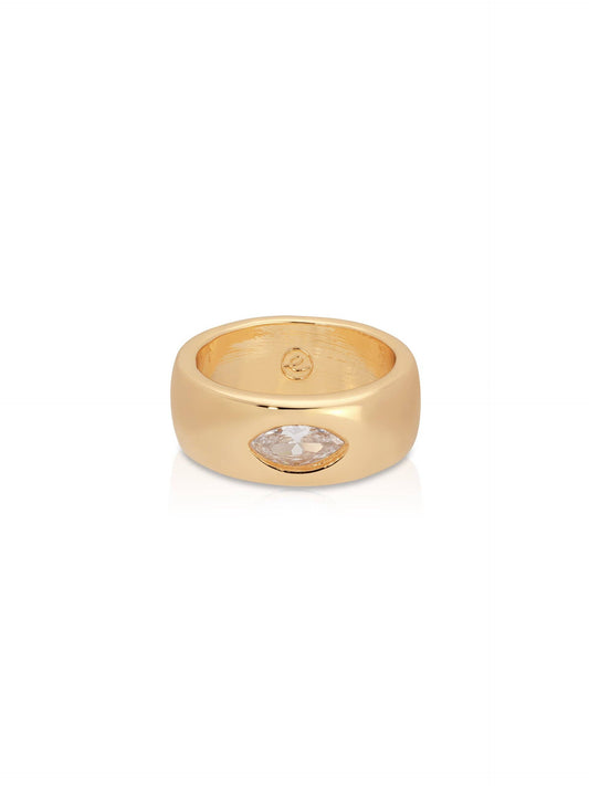 Marquise Cut Treasure Ring