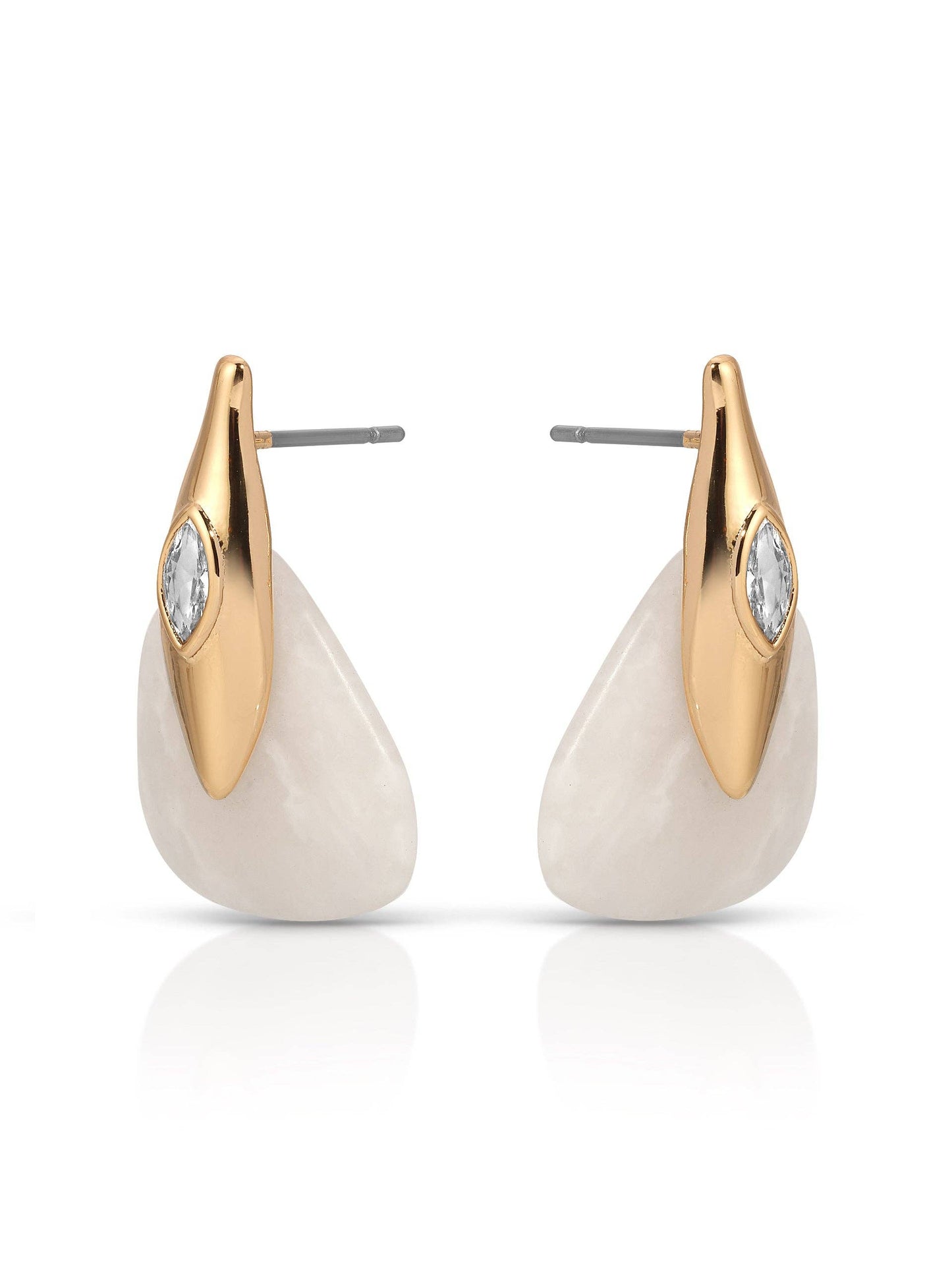 Solstice Earrings in Bone