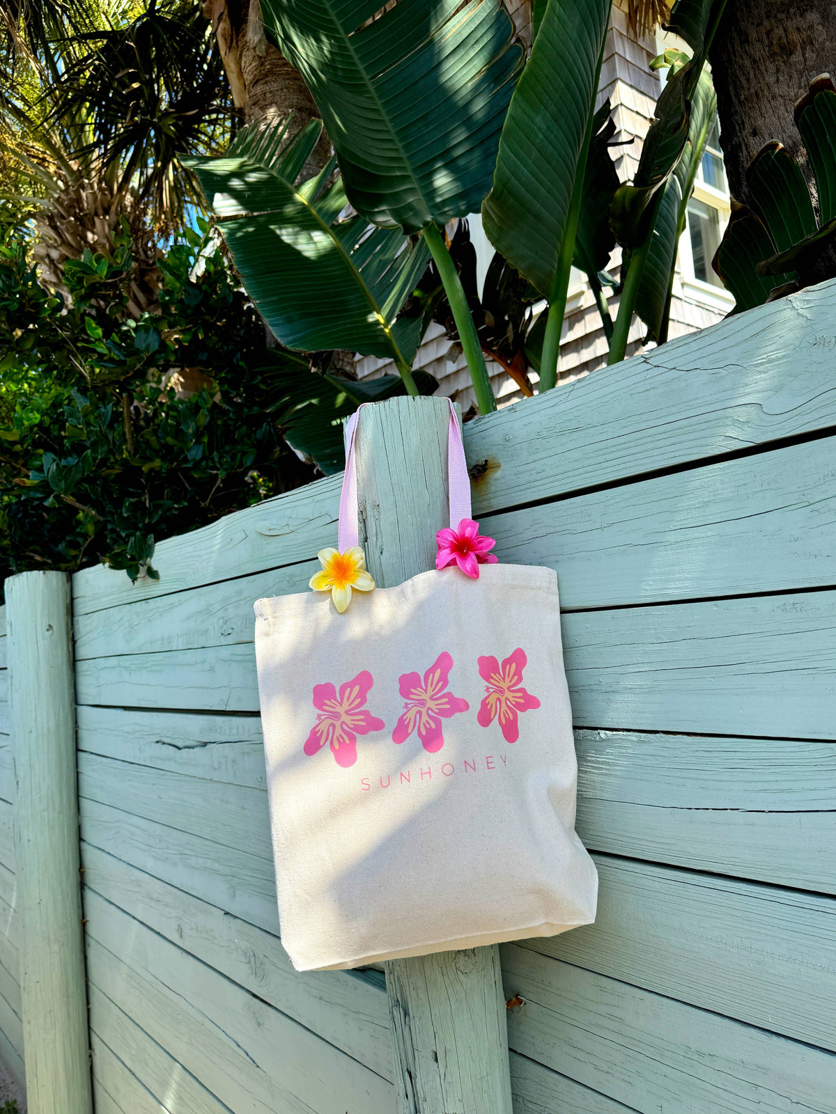 Hibiscus Tote Bag