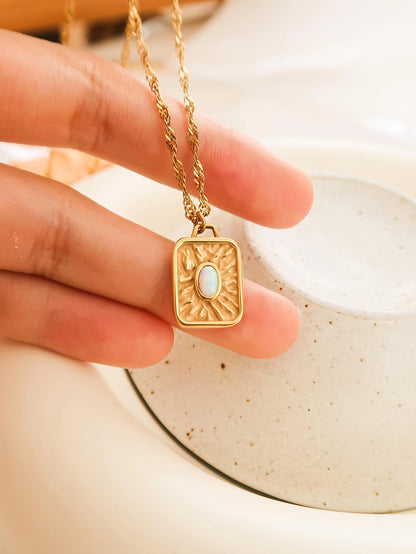 Sun Stone Necklace